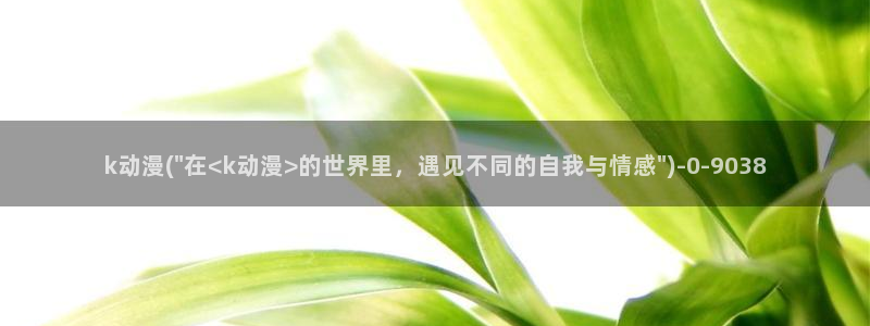 女装正太动漫